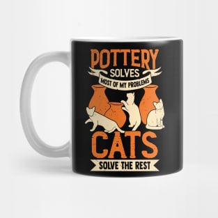 Ceramicist Pottery Maker Cat Lover Gift Mug